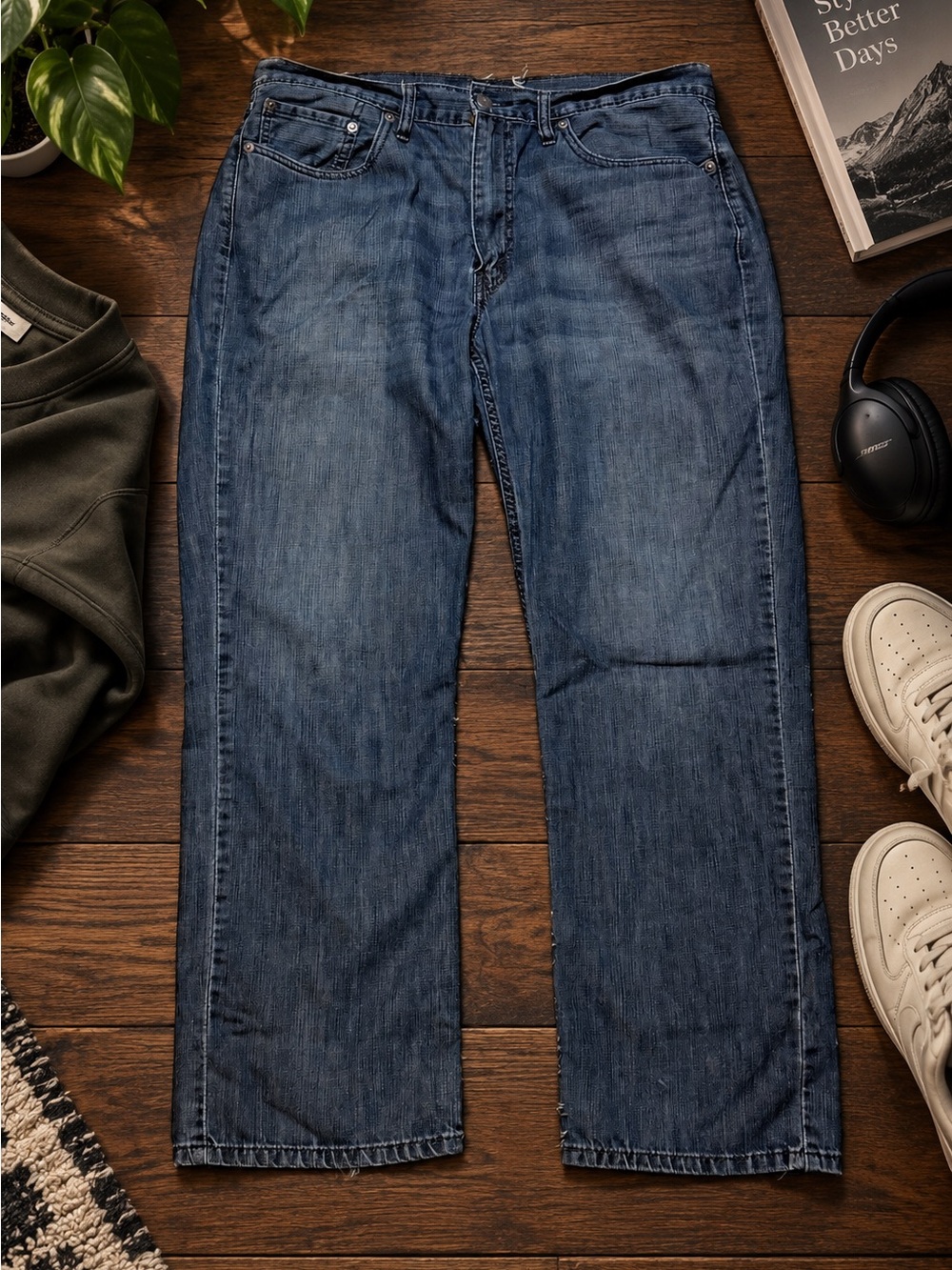 Levi’s 514 Men’s Straight Leg Jeans – W36 L30